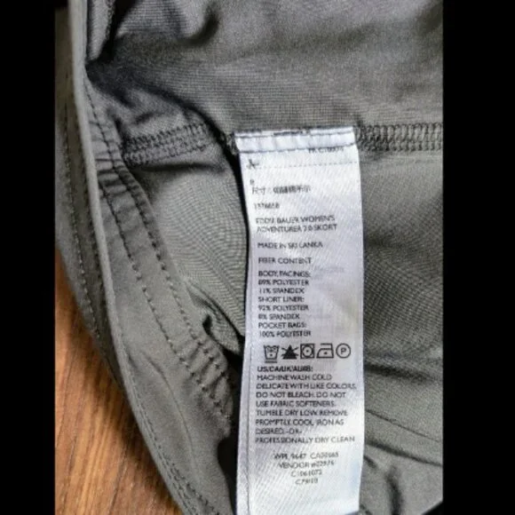 EDDIE BAUER Skort-Skirt sz 8-Clearance! - Picture 4 of 5